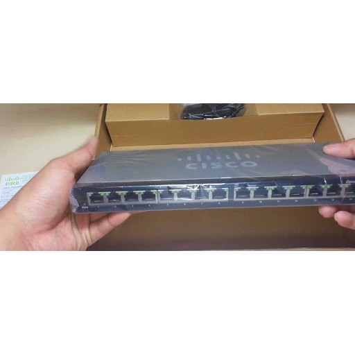 Switch Cisco SG95-16 port Gigabit Mới