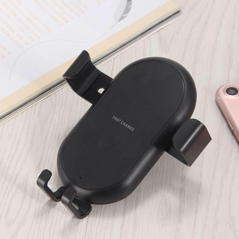 Qi Car Wireless Charger for iPhone X 8  Car Charger Car  Rotation Holder Stand 