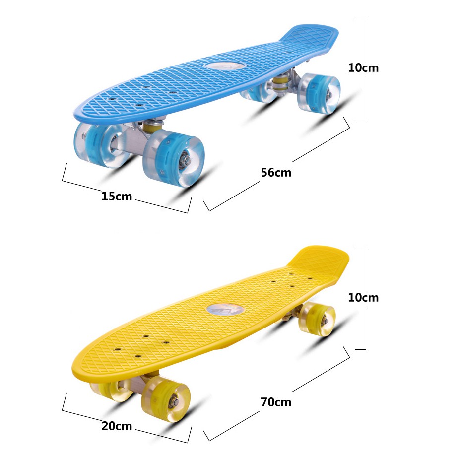 Ván trượt Skateboard Penny nhiều màu - Giao màu ngẫu nhiên