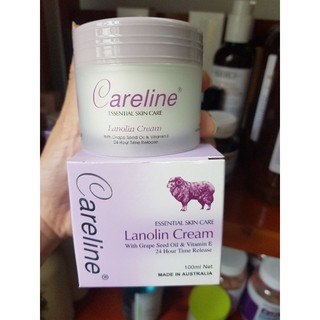 Kem dưỡng ẩm cừu tím Lanolin Cream Careline