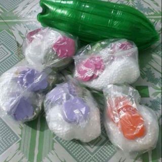 Combo 50 chai nhựa làm hoa lụa. Hoa gấm cắt sẵn