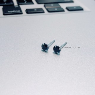 Khuyen tai bạc💝freeship💝💝khuyên tai chấm đá