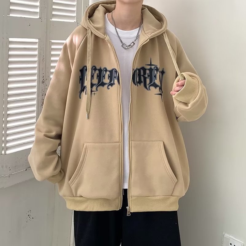 Áo Sweater In Họa Tiết Phong Cách Retro Đường Phố Hàn Quốc Thời Trang Cho Nam Cỡ Lớn M-8XL