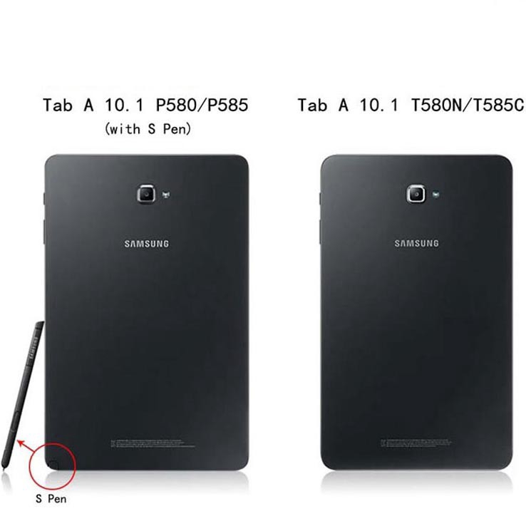 Miếng dán màn hình Samsung Tab A 10.1 SM-T580 T585 tempered glass screen protector A6 10.1" With S Pen P580 P585 kính cường lực