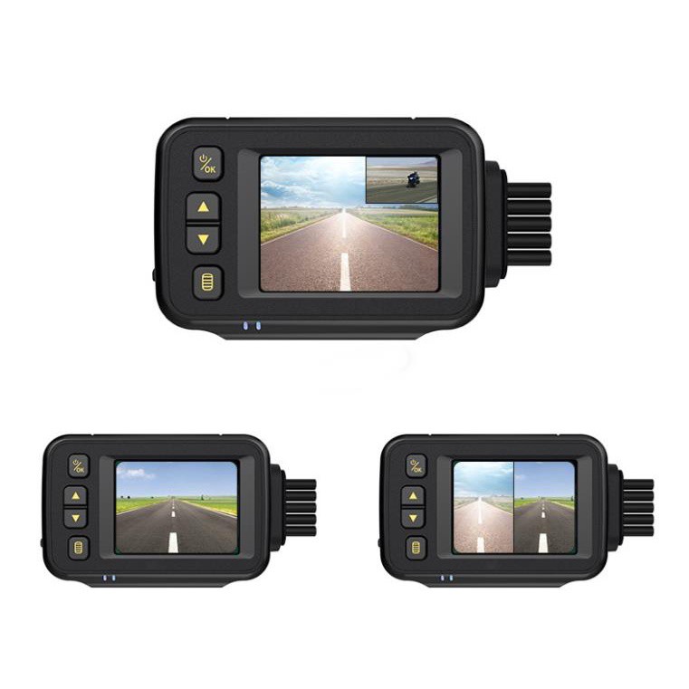 Combo camera hành tình chống nước 2 cam chống trộm cho xe máy