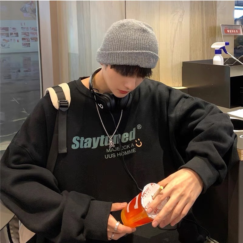 Áo sweater nỉ nam nữ dài tay form rộng chất dày dặn hàng đẹp SWE10 | BigBuy360 - bigbuy360.vn