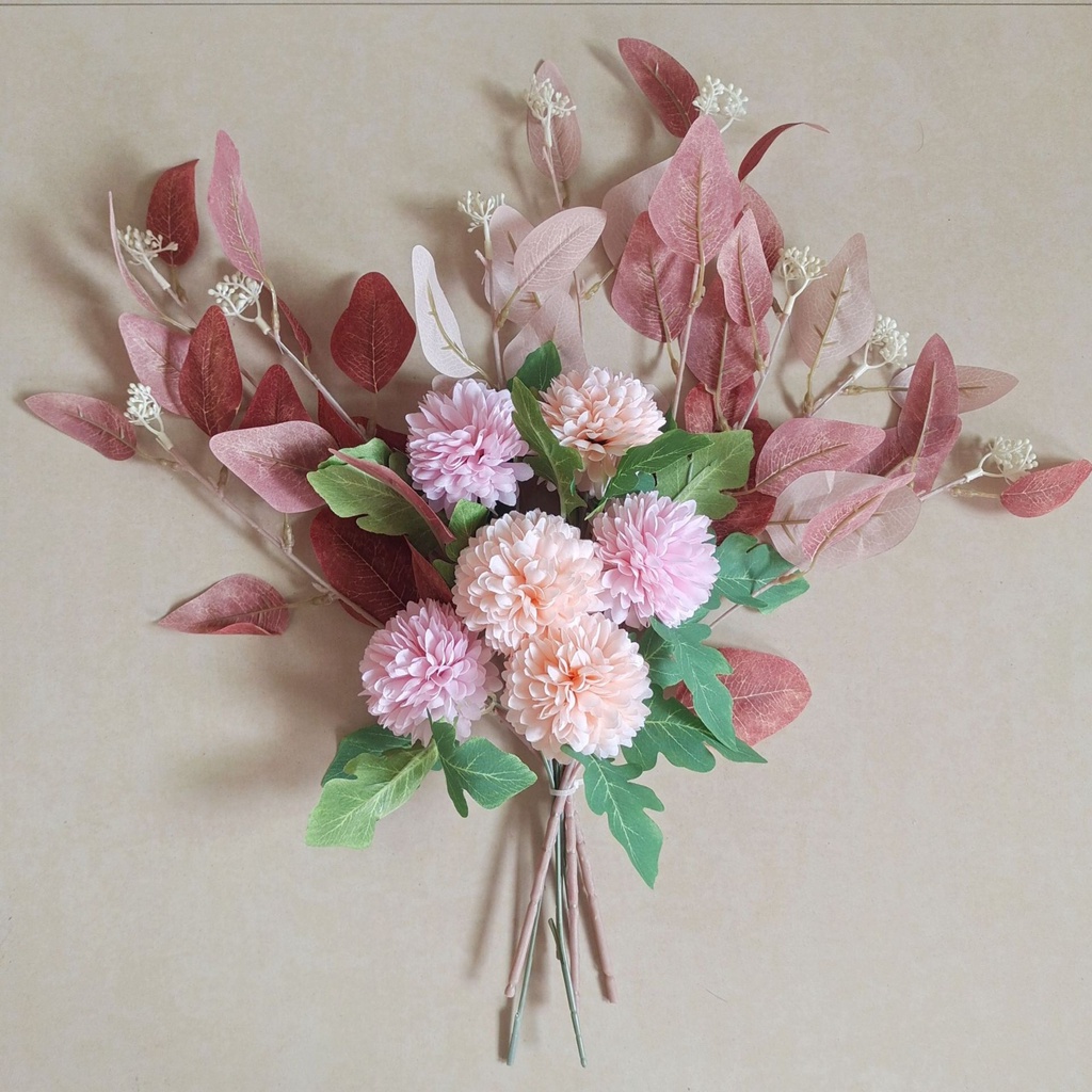 Bình Hoa Bồ Công Anh TRang Trí Nhà Phong Cách Hàn Quốc