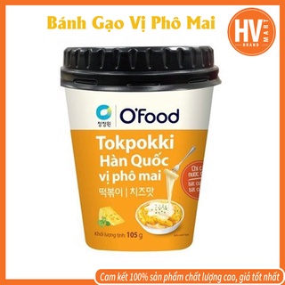 [Giá Tốt] Bánh Gạo Topokki Hàn Quốc OFood 105g (hộp). Siêu Ngon