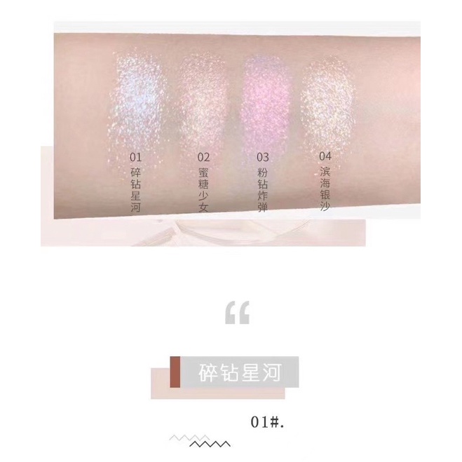 Phấn Bắt Sáng Novo Highlight Silkt Texture Chống Thấm Nước