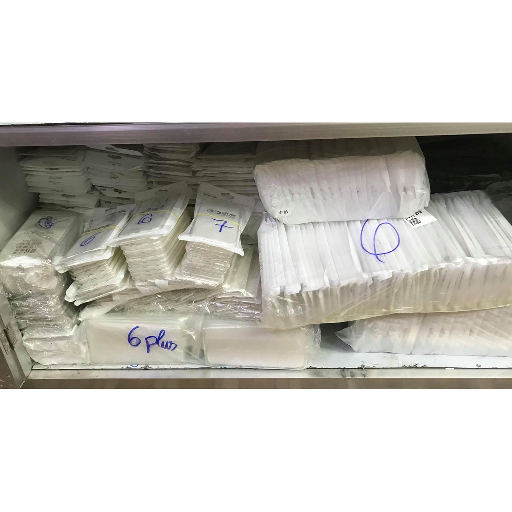 Ốp lưng ip silicon trong loại đầy dặn