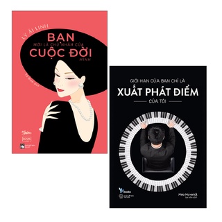 Sách AZ - Combo: Bạn Mới Là Chủ Nhân Của Cuộc Đời Mình + Giới Hạn Của Bạn Chỉ Là Xuất Phát Điểm Của Tôi (2 cuốn)