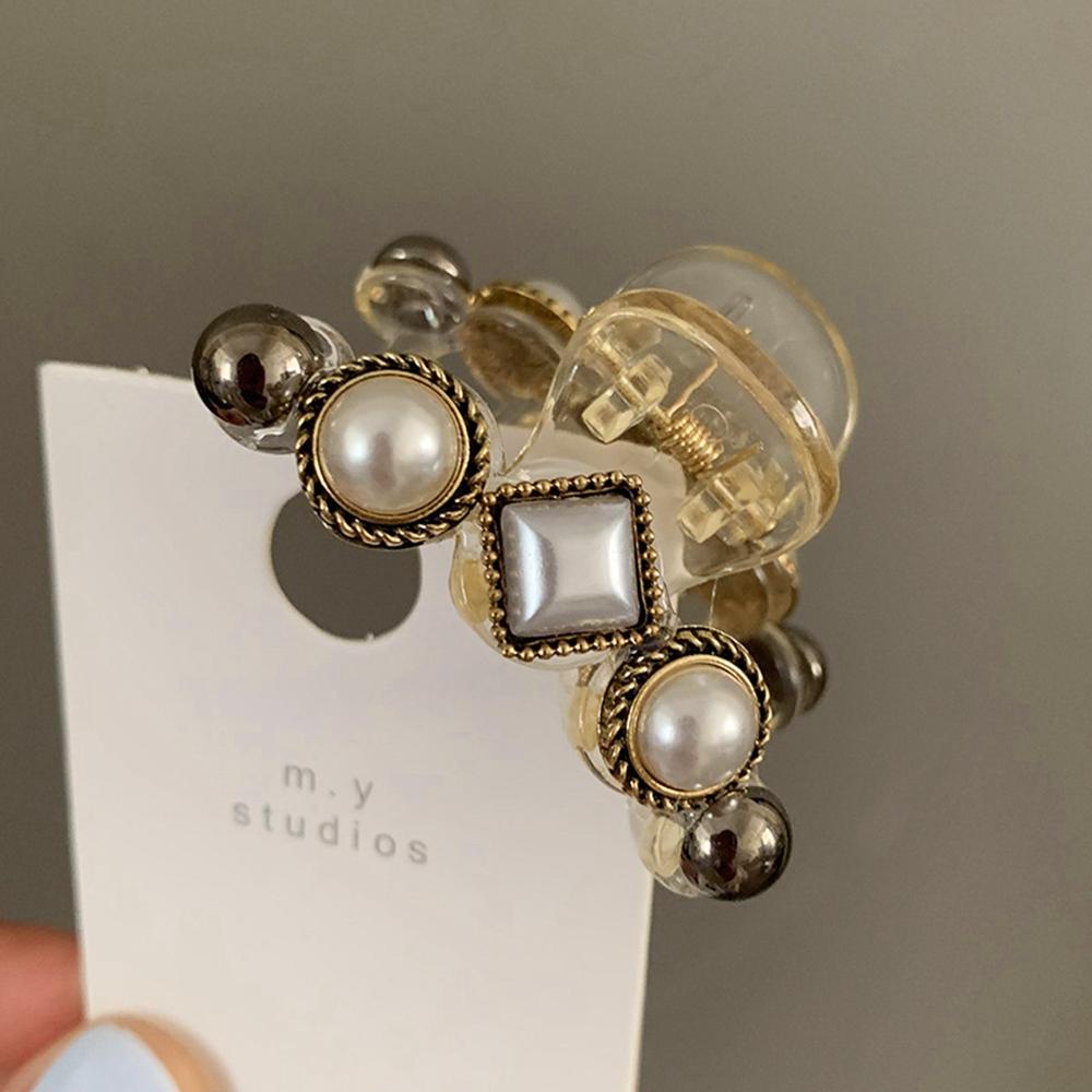 Kẹp Tóc Móng Vuốt Hình Vuông Phong Cách Hàn Quốc Sang Trọng Cho Nữ