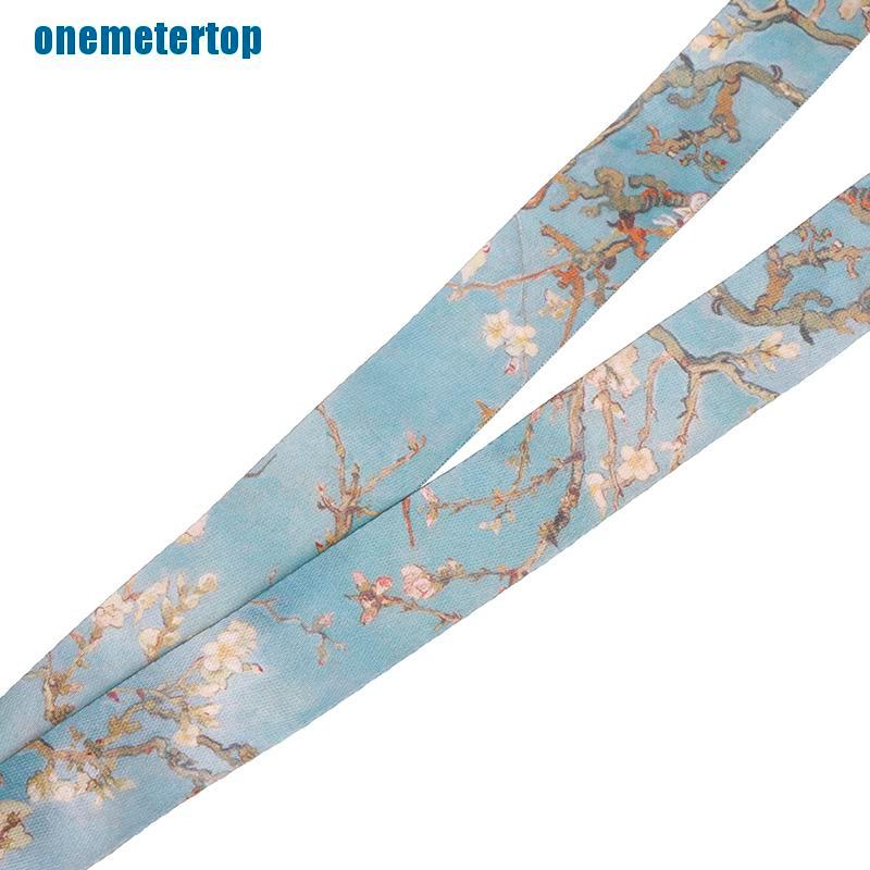 1 Dây Đeo Thẻ ID / Điện Thoại Họa Tiết Tranh Van Gogh