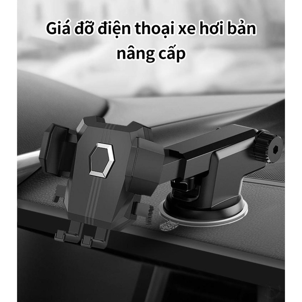 Giá đỡ điện thoại tự động vạn năng cho xe hơi cao cấp - Home and Garden