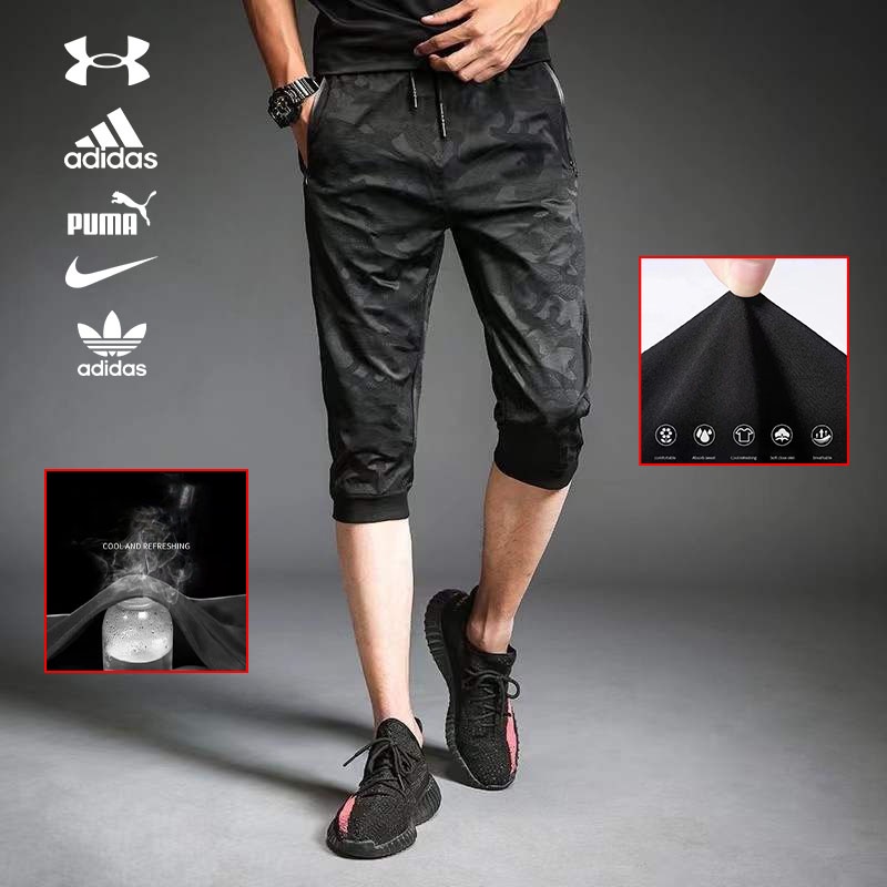 Quần jogger Lưng Cao Họa Tiết Rằn Ri Size m-5xl 3 / 4 Thời Trang Thể Thao Cho Nam