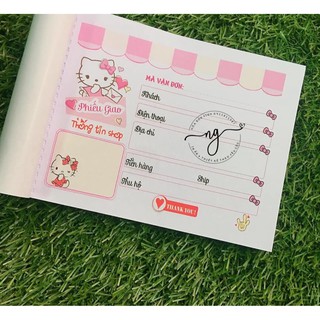[CÓ SẴN] Phiếu ship hàng hình kitty dễ thương