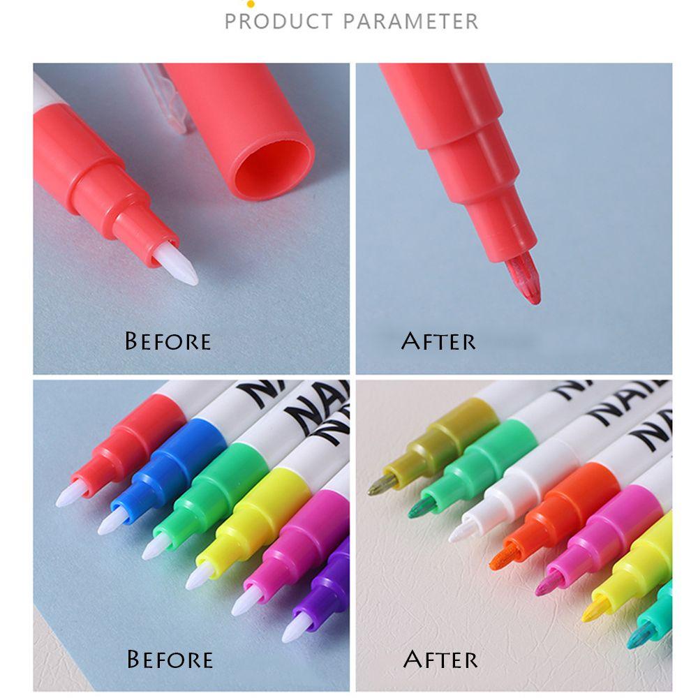 BSUNS Bút Vẽ Trang Trí Móng Tay Chống Nước DIY