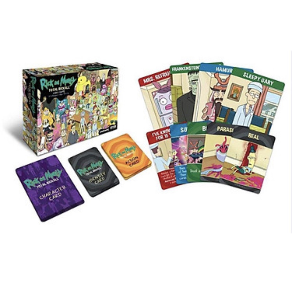 Trò chơi Boardgame Rick and Morty Total Rickall Tiếng Anh//T3