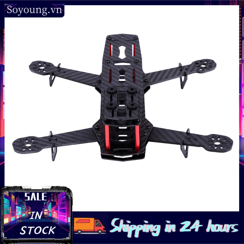 Khung Sợi Carbon Qav250 250mm Cho Drone Điều Khiển Từ Xa