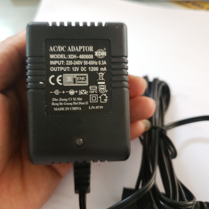 [Siêu Bền] Cục sạc cơ 12V bình xịt điện 1200mA