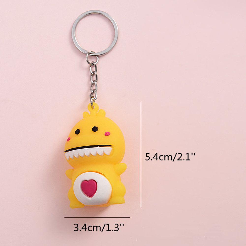 Móc Khóa Hình Cầu Vồng Hoạt Hình Đáng Yêu