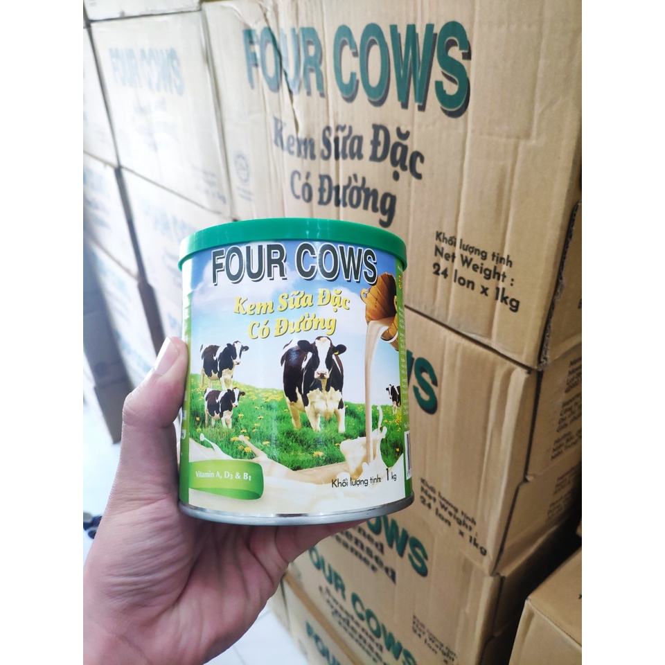 Sữa đặc có đường 1kg | Four Cows | Malaysia | Vietuc Jsc | BigBuy360 - bigbuy360.vn