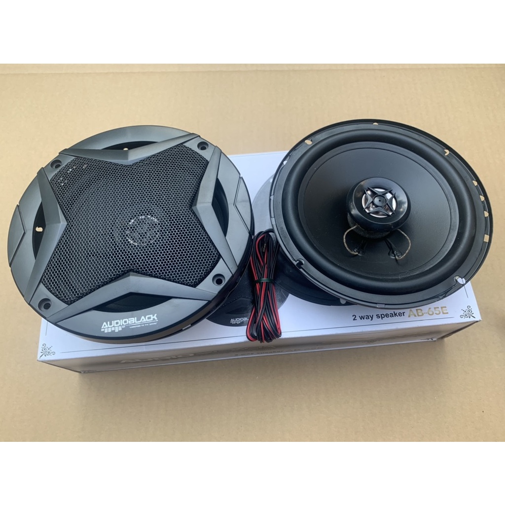 LOA ĐỒNG TRỤC 16 OTO NHẬP KHẨU - AUDIO BLACK 65E - GỒM CẢ BASS TREBLE - GIÁ 1 LOA