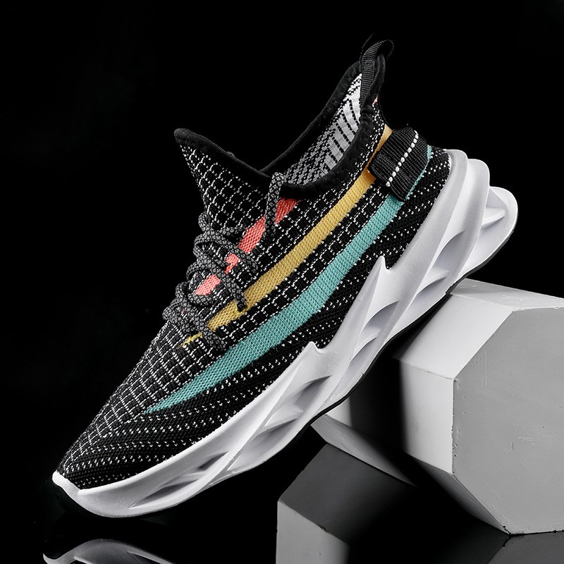 Giày Thể Thao Hai Màu Thoáng Khí Thời Trang Mùa Hè Cho Nam 2021 | BigBuy360 - bigbuy360.vn