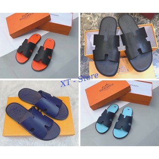  | Ảnh Thật - VIDEO | Dép nam quai ngang chữ H hottrend 2021