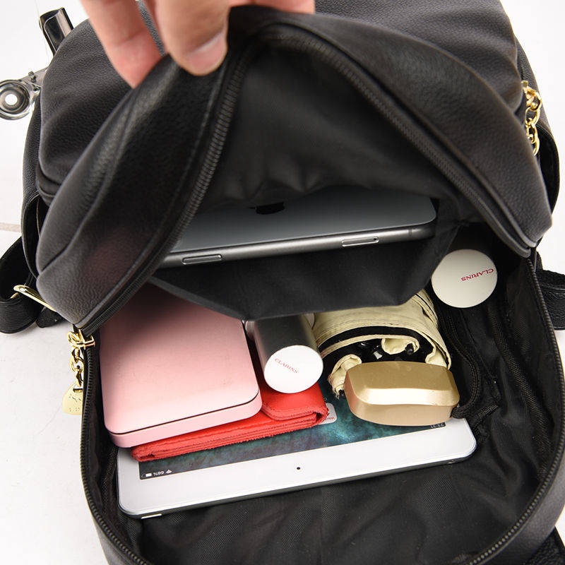 Ba Lô Da Mềm Thời Trang Hàn Cho Nữ