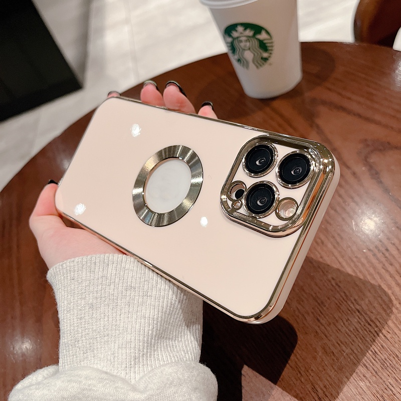 Ốp Điện Thoại Mềm Mạ Điện Màu Trơn Chống Sốc Cho iPhone 13 Pro max 12 Pro max 11 Pro max 7 Plus 8 Plus