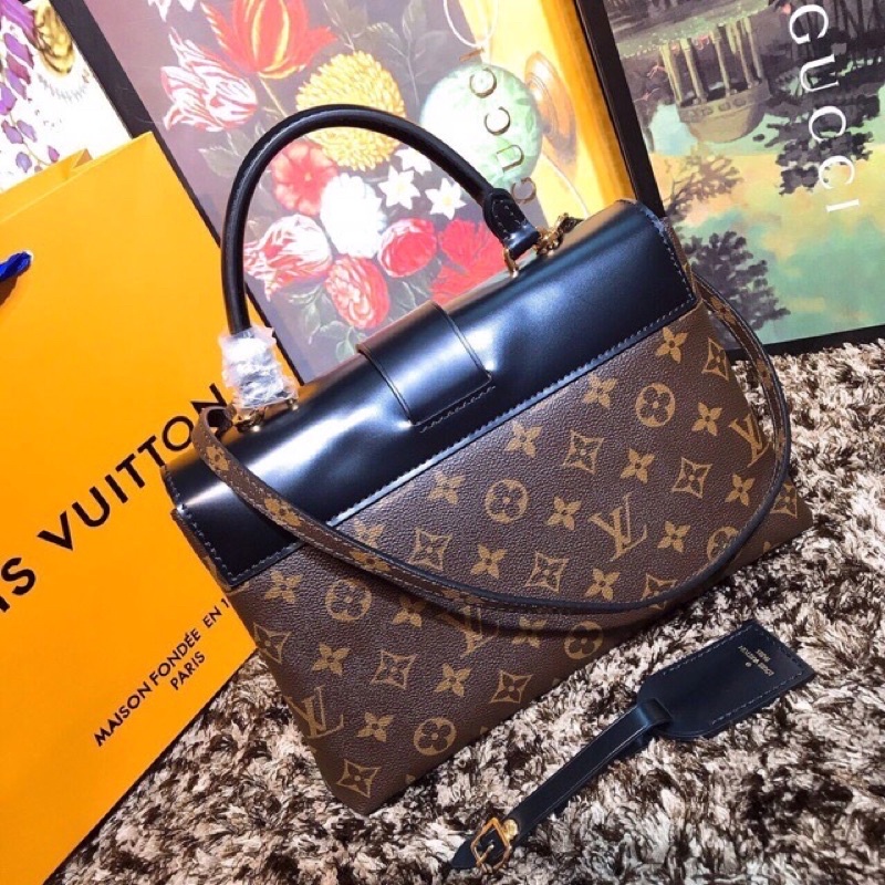 Túi nắp gập khoá bấm size 30cm