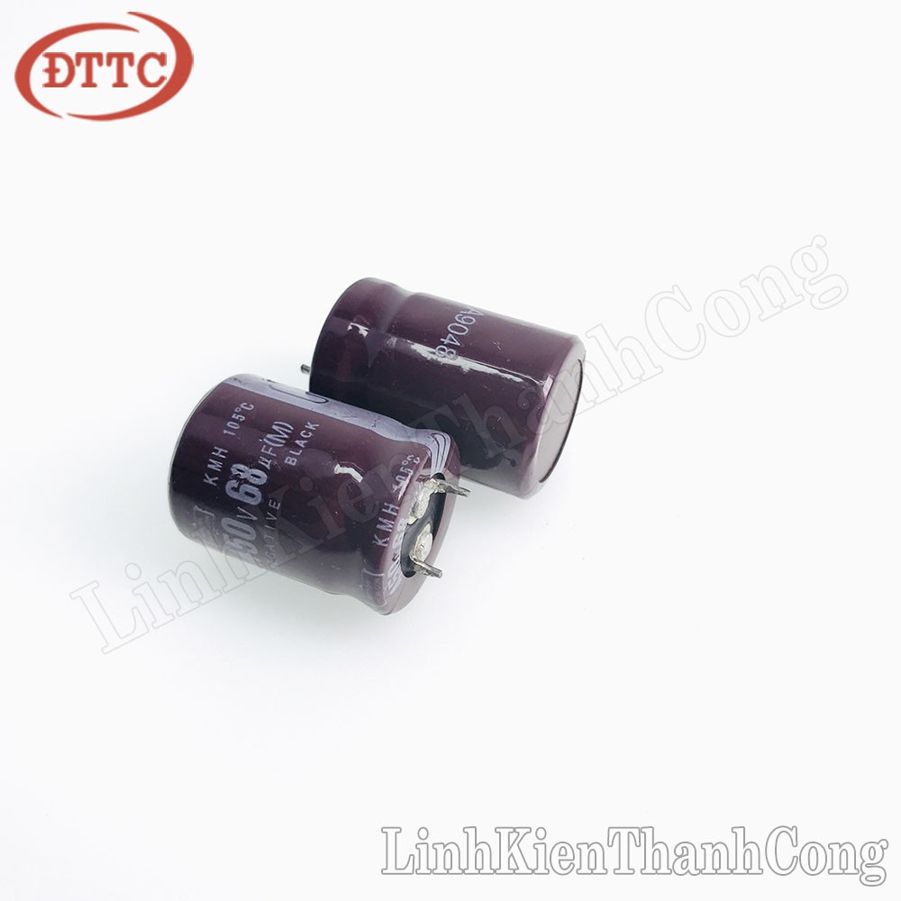 Tụ 68uF 450V chân cứng (22x30mm)