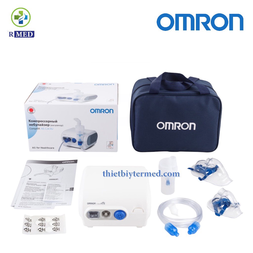 Omron NE-C28 Máy xông khí dung mũi, họng- Bảo hành 2 năm chính hãng