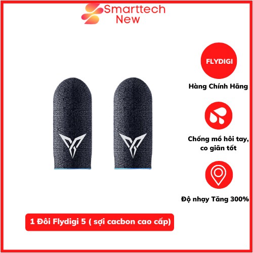 Bao tay chơi game, găng tay chơi game ff, pubg siêu nhạy chống mồ hôi ngón tay Chính Hãng Memo, Shezi, Flydigi