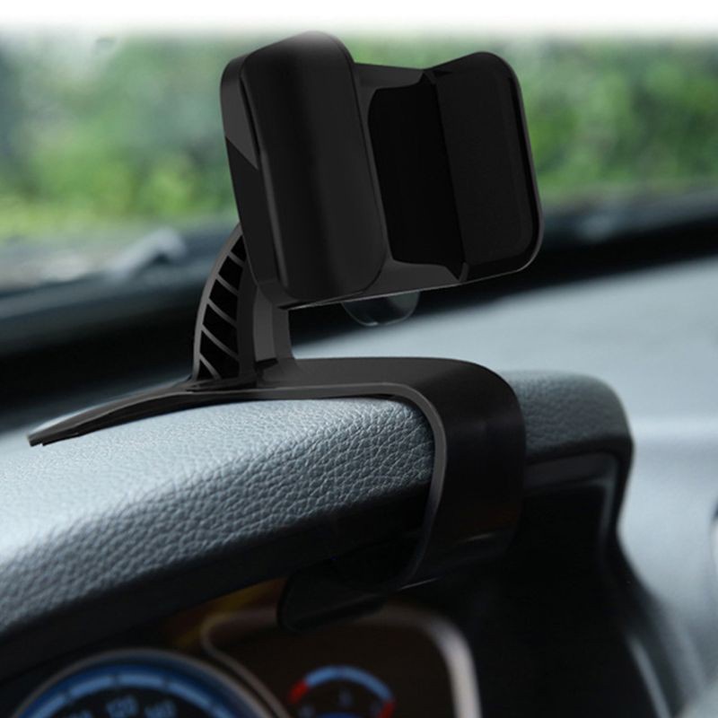 Niki Universal Car Phone Holder 360 Degree Rotatable Dashboard Mount Stand for iPhone XS X Samsung Xiaomi Cellphones