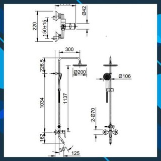 Sen cây inax nóng lạnh bfv-2015s, bảo hành chính hãng 02 năm