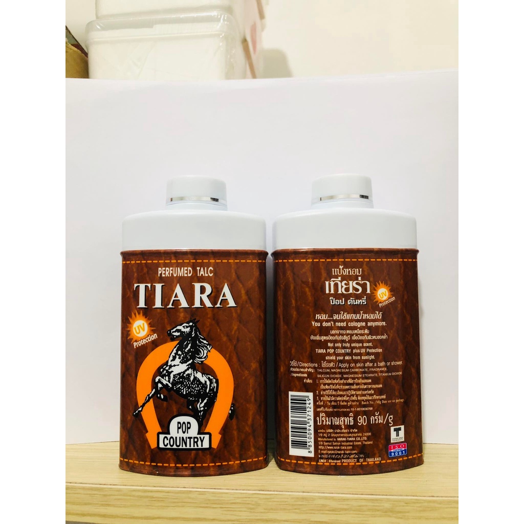 Phấn rôm em bé hiệu con ngựa TIARA POP COUNTRY Thái Lan