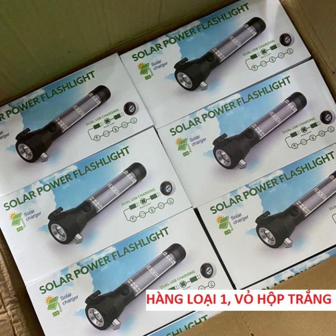 [LOẠI 1] Đèn pin siêu sáng 11 chức năng SOLAR FLASHLIGHT[có sỉ] | BigBuy360 - bigbuy360.vn