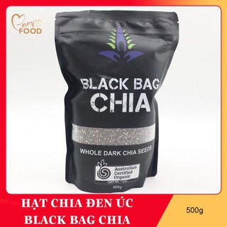 Hạt chia đen Úc chính hãng-Hạt chia Black Bag Chia nhập khẩu Úc, chất lượng cao, có hoá đơn đầy đủ.