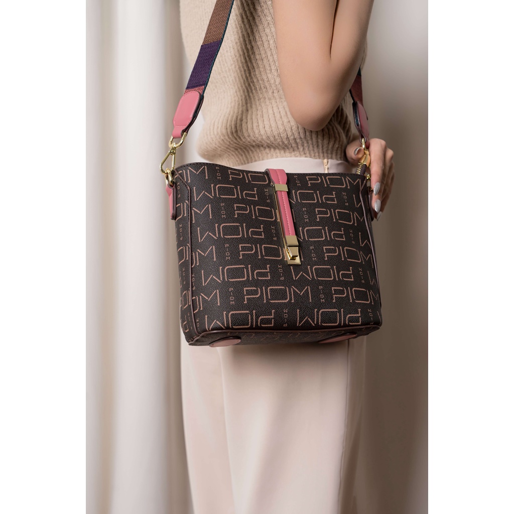 Túi nữ khóa vắt ngang Julia kèm 3 bản dây