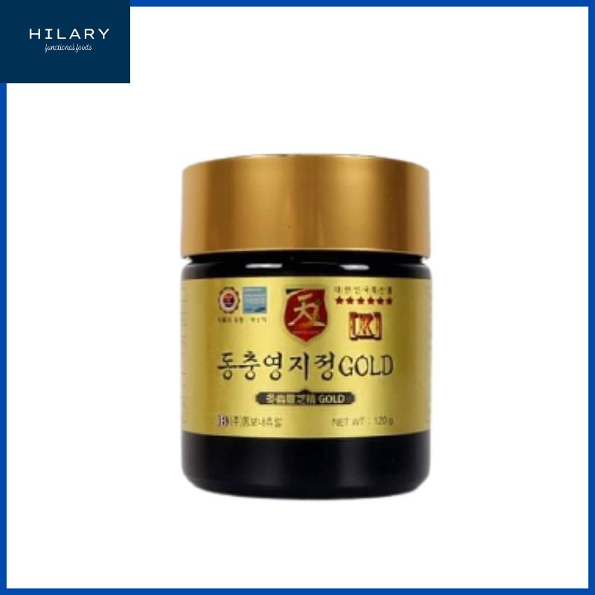 Cao Nấm Linh Chi Đông Trùng Hạ Thảo Hàn Quốc Hộp 3 Lọ Giải Độc Gan Thận, Làm Mát, Giảm Mụn Nhọt, Chống Lão Hóa, Đẹp Da.