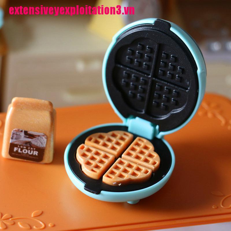 [EP&VN]Doll House Kitchen Mini Toaster Pocket Electric Oven Toy Miniature Toy Model