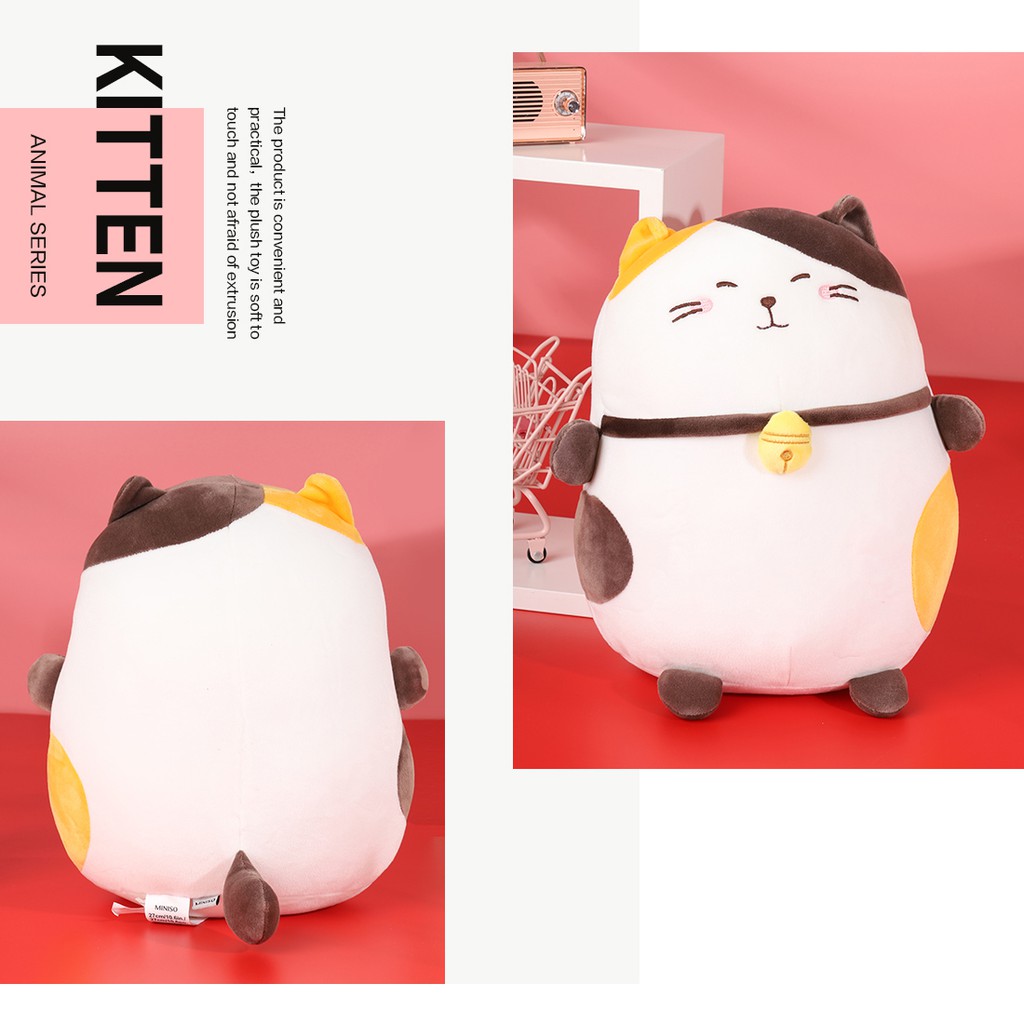 [Mã LIFEHL9 giảm 8% tối đa 100K đơn 250K] Thú bông Miniso Kitten - Hàng chính hãng