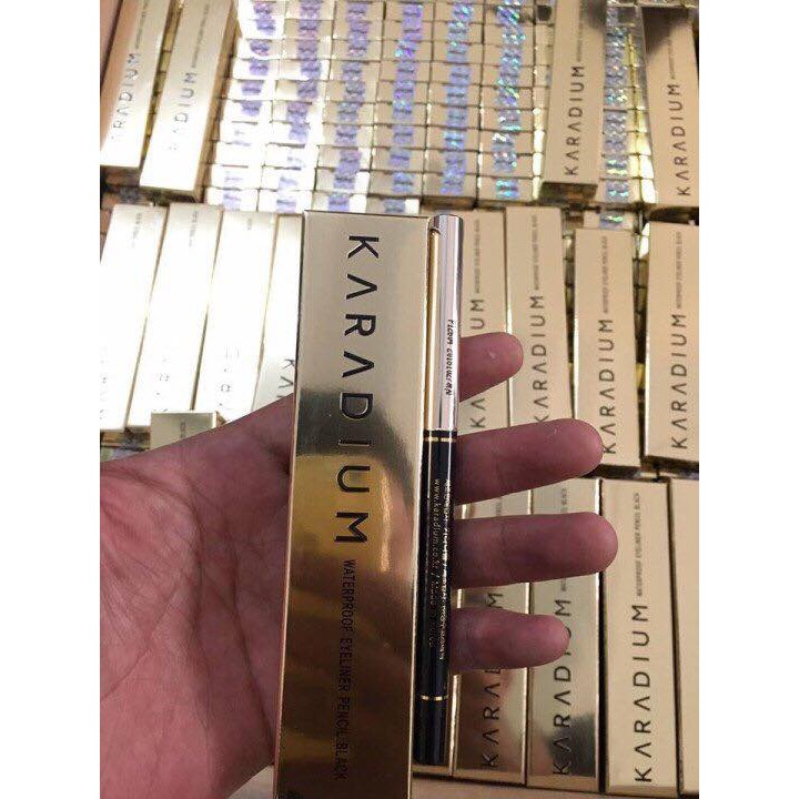 Chì Kẻ Mắt Chống Thấm Karadium Waterproof Eyeliner Pencil Black | BigBuy360 - bigbuy360.vn