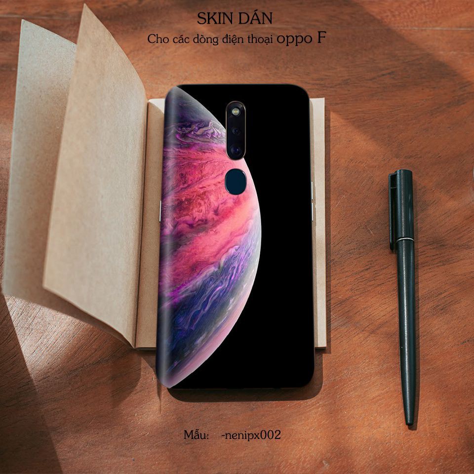 Skin dán cho các dòng điện thoại OPPO F3 lite - F3 plus - K3 - F1W in hình vũ trụ cực chất