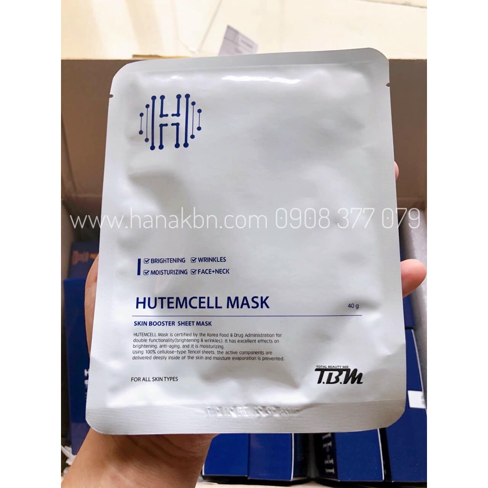 Mặt Nạ Phục Hồi Da Tự Nhiên Hàn Quốc HUTEM CELL MASK