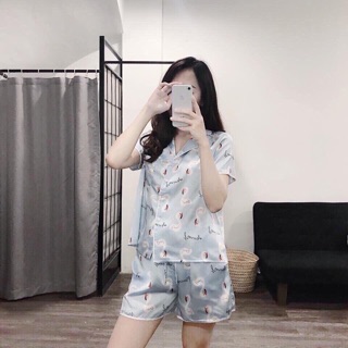 BỘ PYJAMA CHẤT LỤA CAO CẤP