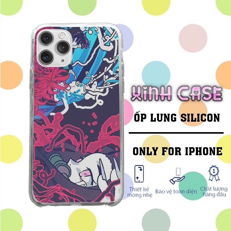 Ốp Lưng XINH tanjiro và em gái nezuko cho iphone 5 - iphone 12 KNYPOD20210098