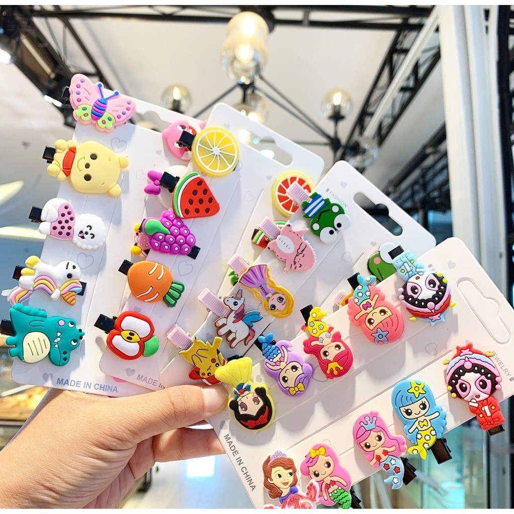 Set 10 Kẹp Tóc Siêu Xinh Cho Bé Mã 02
